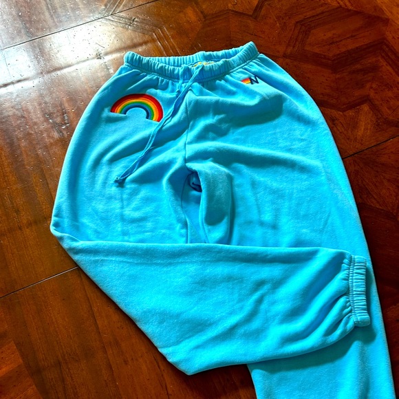 Rainbow embroidery sweatpants - Picture 1 of 3